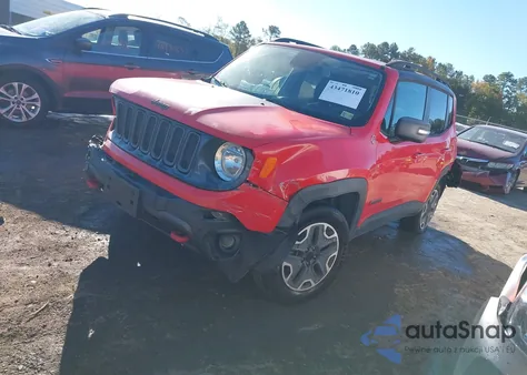2016 Jeep Renegade Trailhawk z USA, uszkodzony, nr VIN ZACCJBCT3GPD49766